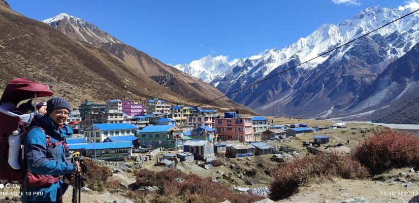 Panorama View of Langtang Valley